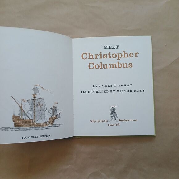 Meet Christopher Columbus - James T. De Kay (1968, Hardcover) - Picture 6 of 8